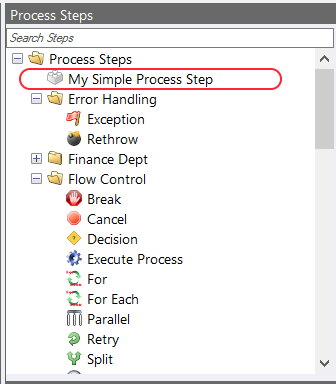 Basic Custom Process Step