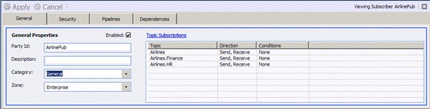 Details Pane – General Tab