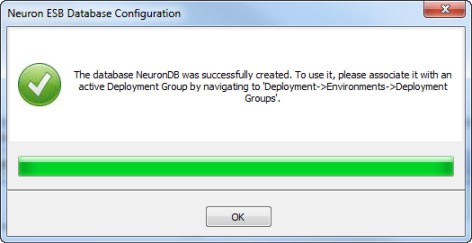 Neuron ESB Database Config