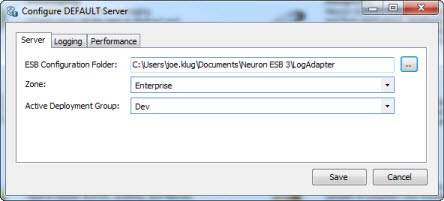 Set the ESB Configuration Folder