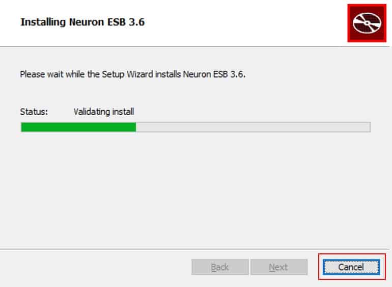 Cancel Neuron Installation