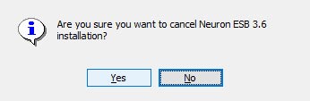 Confirm cancel